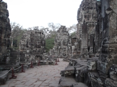 2. Bayon – this was the state temple of Angkor Thom and the first dedicated to the Buddha. The temple’s most distinguishing feature is its 37 stunning face towers (there were originally 49).