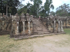5. Terrace of the Elephants – a 1,000-foot-long, spacious walkway that features bas-reliefs of elephants.